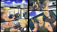 Guile's Street Fighter Alpha route arcade ending