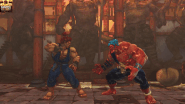 Akuma's Zugaihasatsu in Ultra Street Fighter IV.