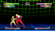 Captain Commando Magic MVC2.gif (5.64 MB) Captain Commando displaying a magic series combo against Cammy. Notice how he is able to switch into different attacks of the same strength.
