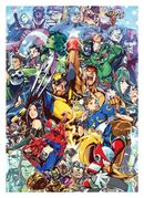 Marvel vs. Capcom 3 promotional art by Miho Mori.