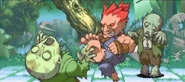 Pocket Fighter: Akuma's Ending.