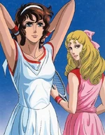 Reika Ryūzaki & Hiromi Oka from Aim for the Ace!