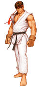 Ryu in SNK Groove from Capcom vs. SNK: Millennium Fight 2000