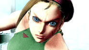 Cammy in the Super Street Fighter IV trailer.