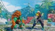Raid Jump in Street Fighter V.
