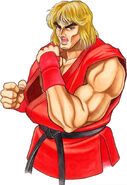 Ken in Street Fighter II