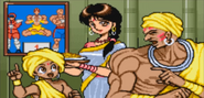 Datta and Sally in Super Street Fighter II Turbo