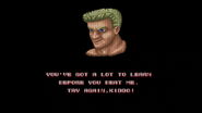 A win quote from Joe in the original Street Fighter.