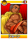Character card in SNK vs. Capcom: Card Fighters Clash DS