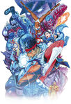 Street Fighter The Novel Where Strength Lies: cover art by Yusuke Murata.