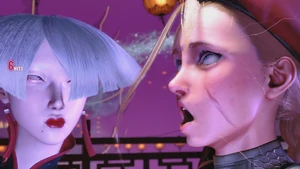 A.K.I. paralyzing  during Claws of Ya Zi.