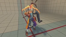 Rainbow Suplex as it appears in Street Fighter IV.