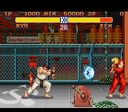 Screenshot of Street Fighter Collection (PlayStation, 1997) - MobyGames