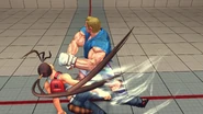 Abel swinging Ibuki