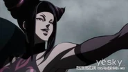 Juri in the anime trailer.