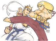 SFA-Ryu vs Ken