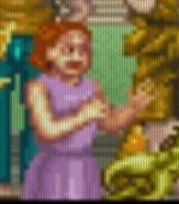 Samantha, as she appears in Street Fighter II: The World Warrior