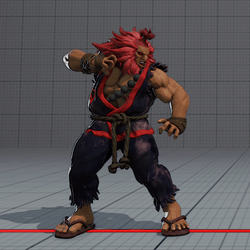 Street Fighter V Akuma Action Figure [Nostalgia Costume]