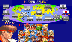 Street Fighter II ALL CHARACTERS