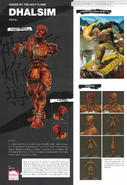 Dhalsim in Street Fighter X Tekken: Artworks
