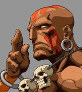 "Character Select" image of Dhalsim.