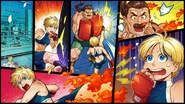 SFV Lucia SFI Arcade Ending.png (4.89 MB) Haggar's cameo apearance in Lucia's Street Fighter I route arcade ending.