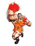 Balrog in Street Fighter II' Turbo.