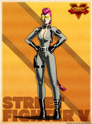 C. Viper's artwork from the Street Fighter V website.