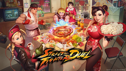Street Fighter: Duel Concept Art & Characters