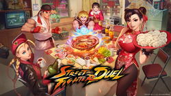 Street Fighter: Duel - Character Art