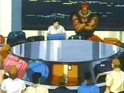 Akuma in a Thailand airport in episode 8 of Street Fighter II V.