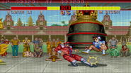 Some character sweeps come from sliding attacks, such as M. Bison.