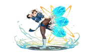Chun-Li in Puzzle & Dragons.