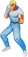 Cody artwork from Final Fight CD