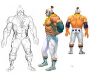 Concept design (Street Fighter IV).