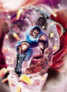 Character artwork from Street Fighter X Tekken.