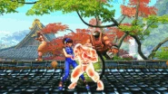 Ryu using his Shin Shoryuken variation in Street Fighter X Tekken