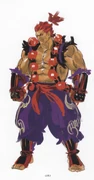 Super Street Fighter IV: Alt costume concept by Hiroaki.