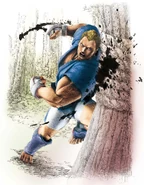 SSFIV character artwork (with background).