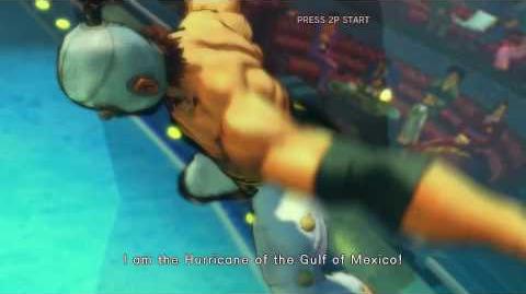 Street Fighter IV - El Fuerte's Rival Cutscene Japanese Ver