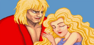 Street Fighter II: Ken's Ending.