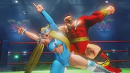 R. Mika and Zangief in A Shadow Falls