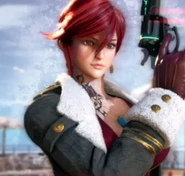 A close up of Sharon.