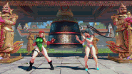 Screen Freeze also occurs on hit, here Ibuki's HP causes 16 frames of Screen Freeze.
