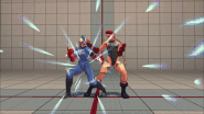 Gif animation of Decapre performing Strafe Dagger against Cammy