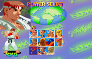Street Fighter Alpha Saturn.png (41 KB) Character Select screen (Saturn version shown)