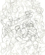 Unfinished 3rd Strike fanart, by JUNNY.