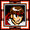 Ryu's stage select icon in Street Fighter X Mega Man