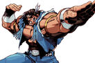 Artwork from the intro of Super Street Fighter II Turbo Revival.