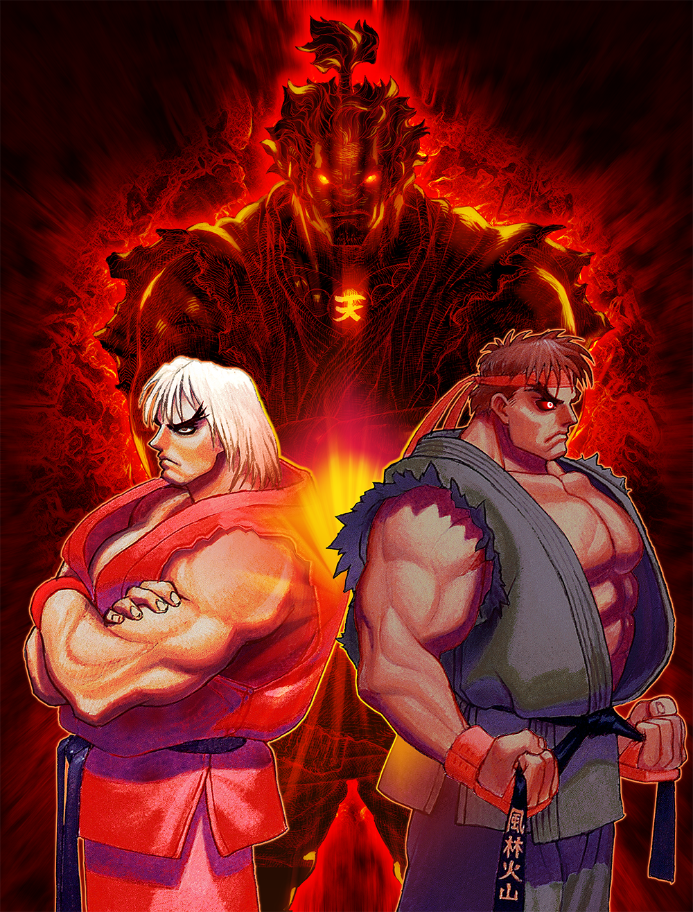 Our Street Fighter 30th Tribute: Evil Ryu in Ultra Street
